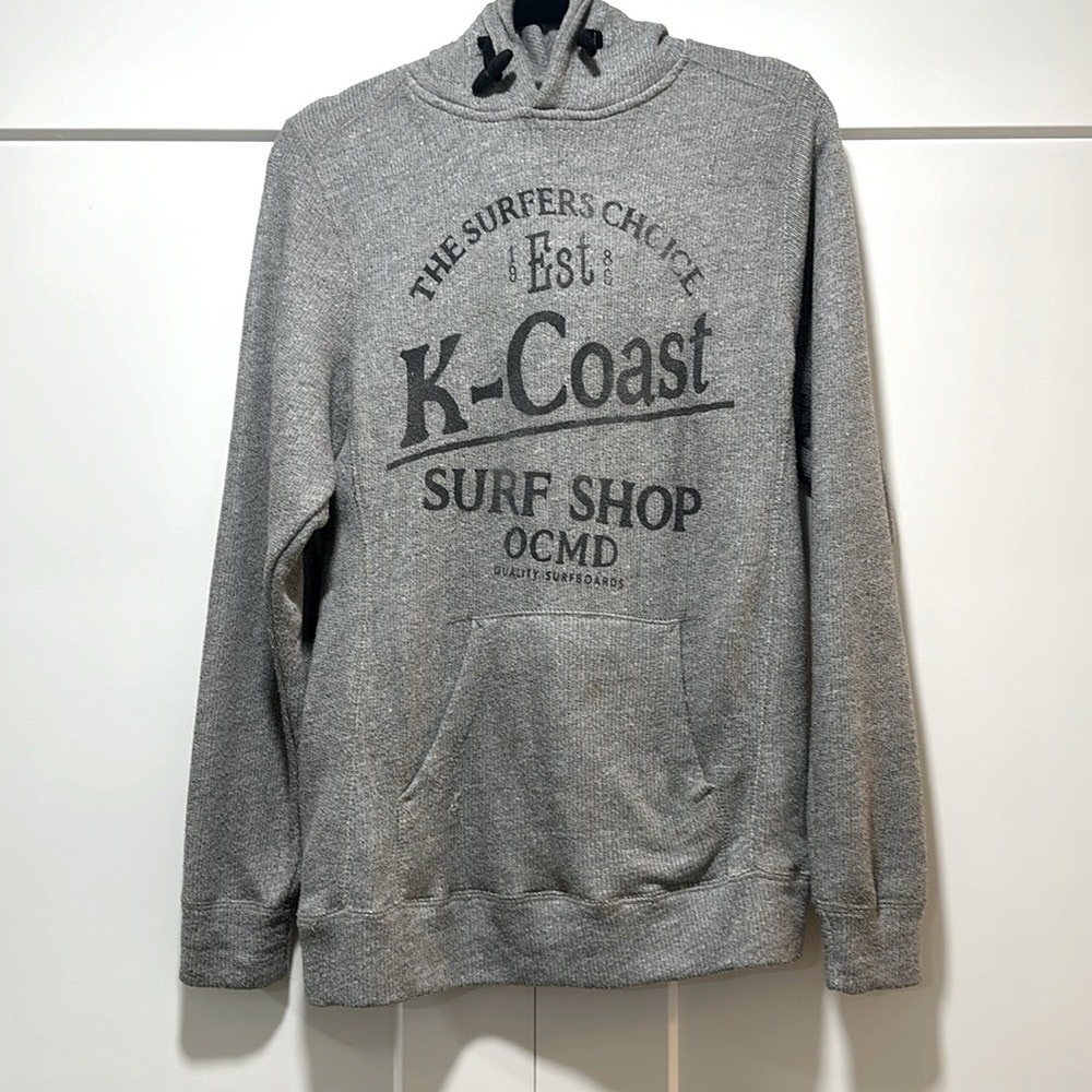 K-Coast Surf Shop Gray Pullover